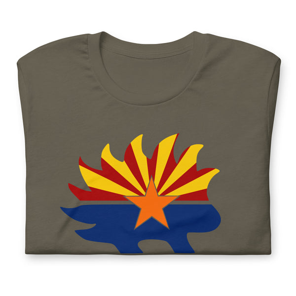 Arizona Libertarian Party Porcupine Unisex t-shirt - Proud Libertarian - Libertarian Party of Arizona