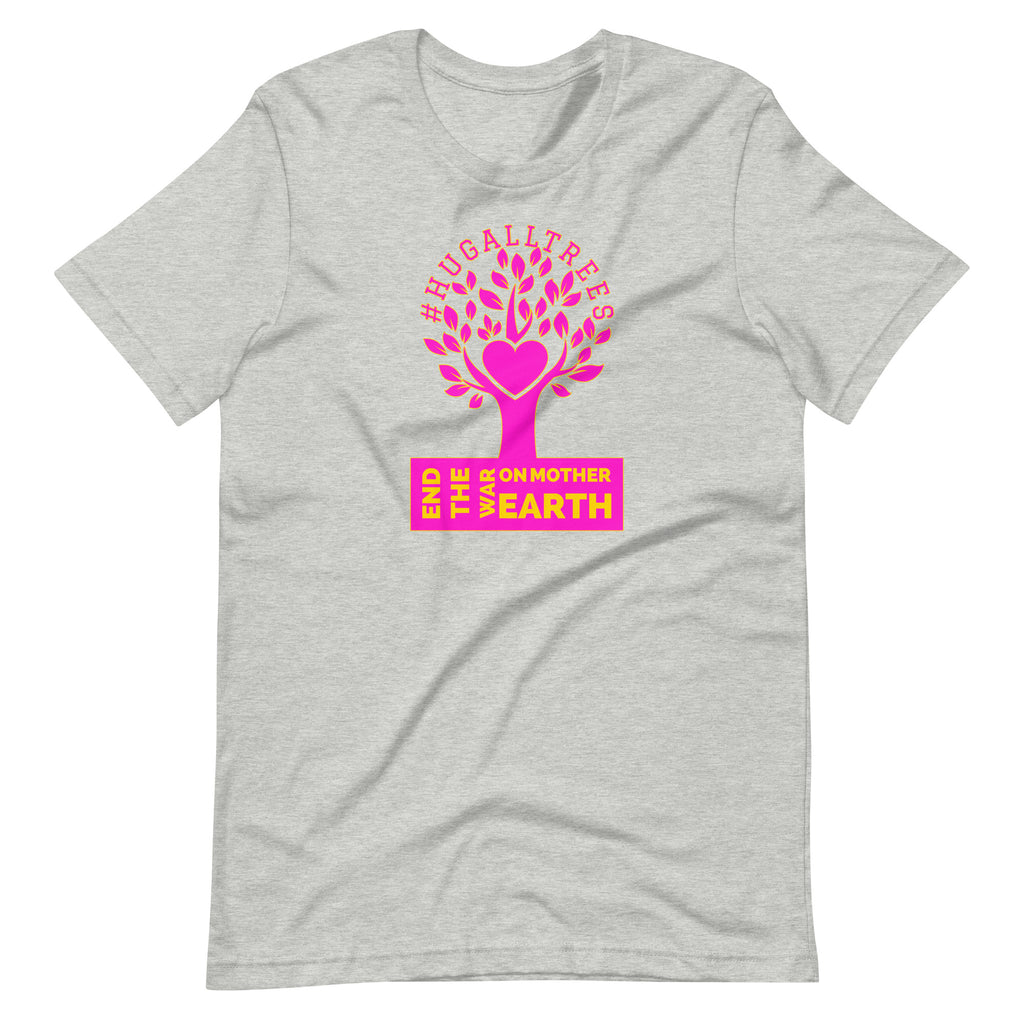 #HugAllTrees Short-Sleeve Unisex T-Shirt