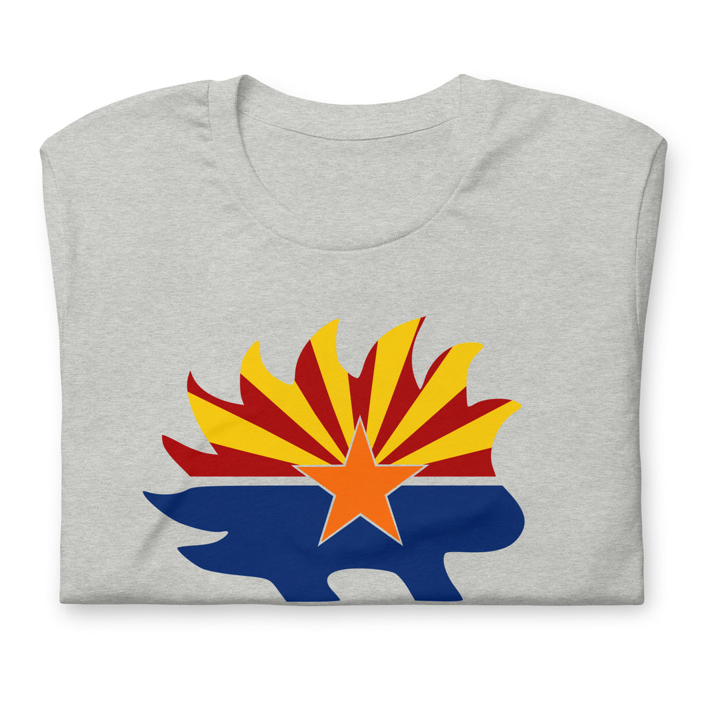 Arizona Libertarian Party Porcupine Unisex t-shirt - Proud Libertarian - Libertarian Party of Arizona