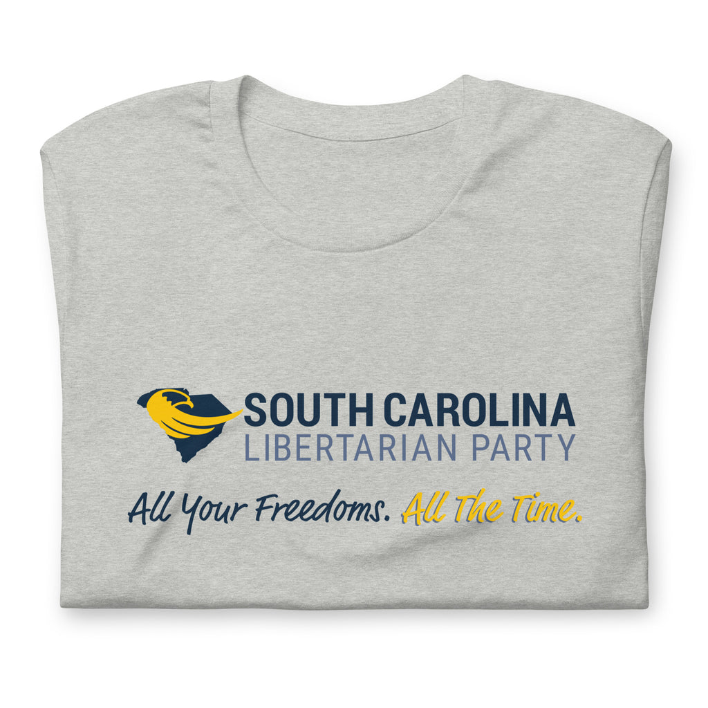 All of your Freedoms. All of the Time. SCLP t-shirt