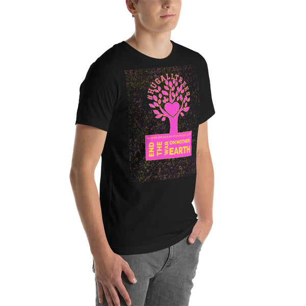 #HugAllTrees Short-Sleeve Unisex T-Shirt