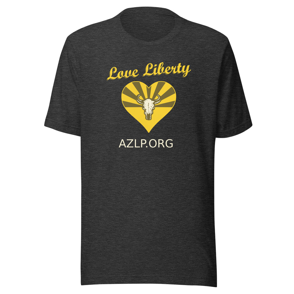 Love Liberty - Arizona Libertarian Party Unisex t-shirt