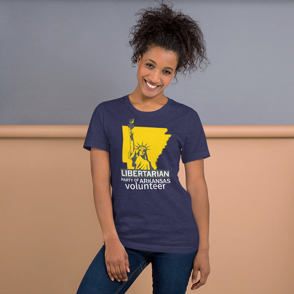 Libertarian Party of Arkansas (Volunteer) Unisex t-shirt