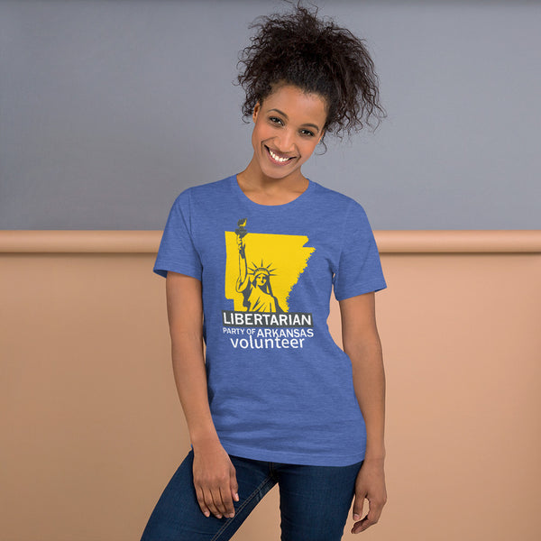 Libertarian Party of Arkansas (Volunteer) Unisex t-shirt