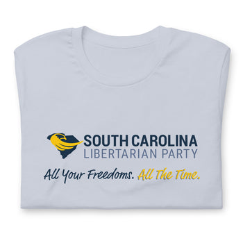 All of your Freedoms. All of the Time. SCLP t-shirt