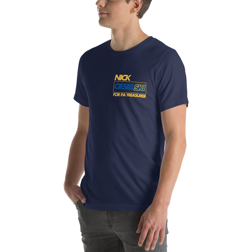 Nick Ciesielski for PA Unisex t-shirt