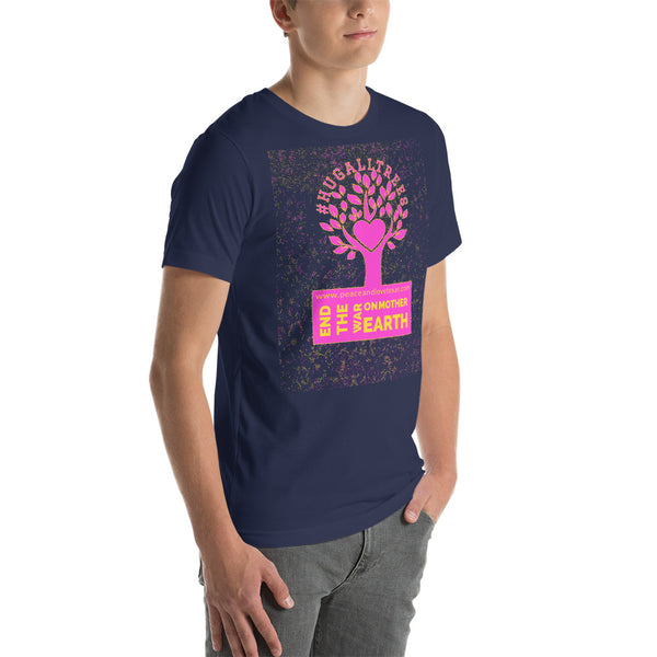 #HugAllTrees Short-Sleeve Unisex T-Shirt