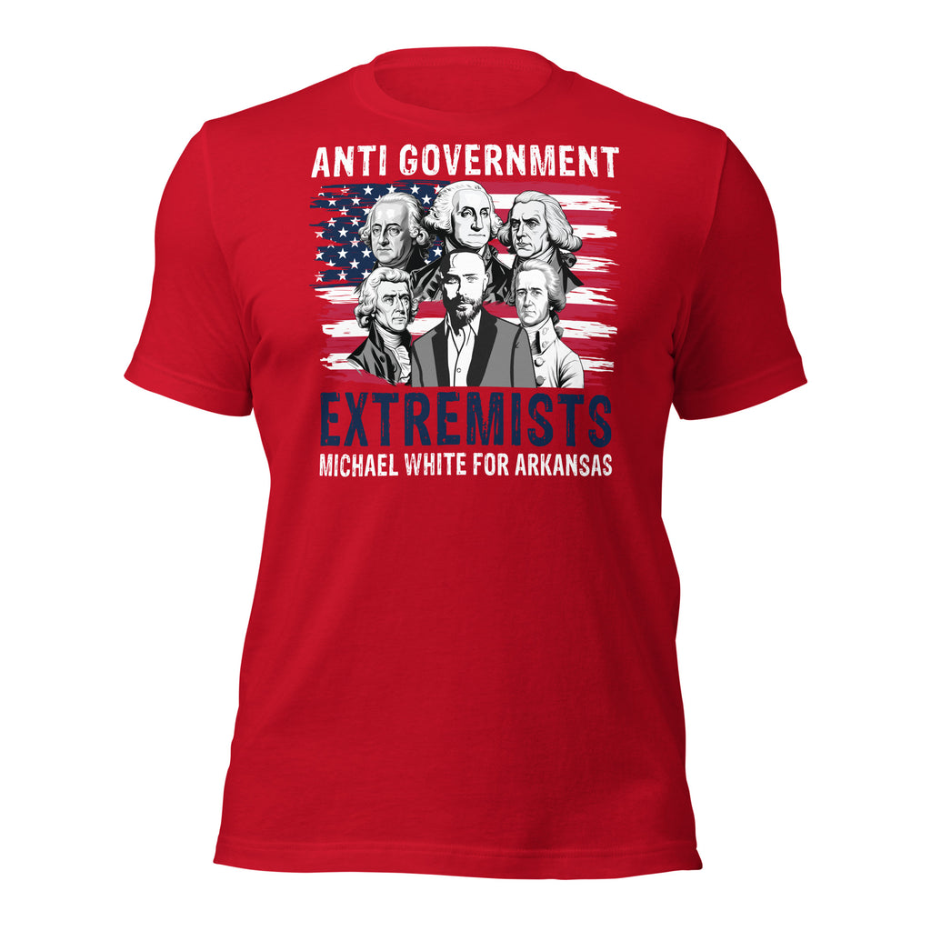 Anti-Government Extremist Unisex t-shirt