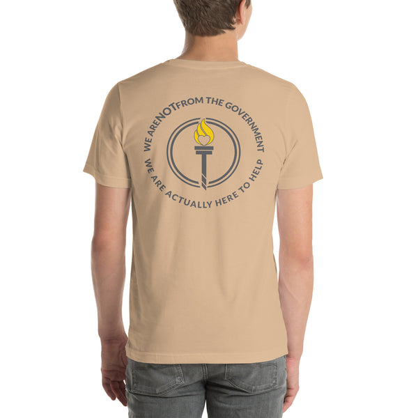 Libertarian Mutual Aid - We are not from the Government Tee