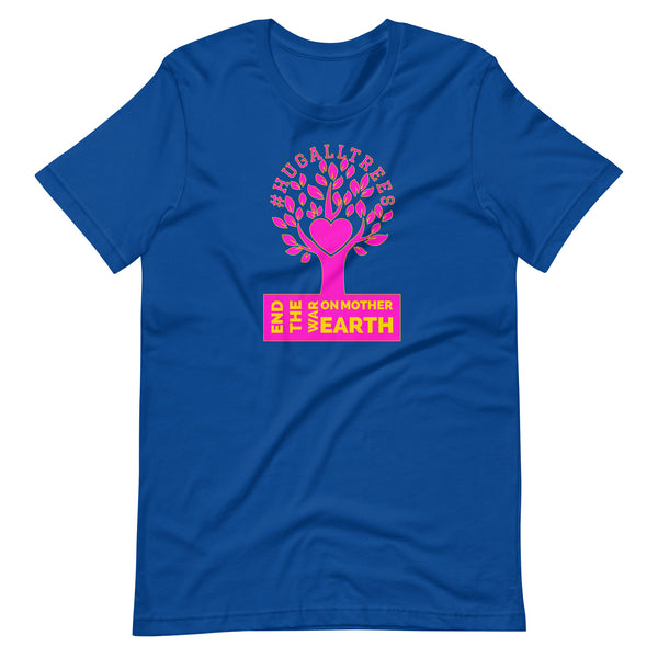 #HugAllTrees Short-Sleeve Unisex T-Shirt