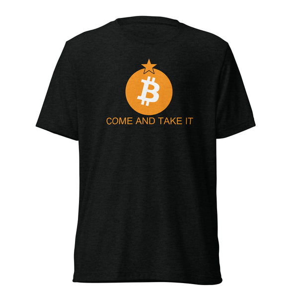 Come and Take it Bitcoin Tri-Blend T-shirt