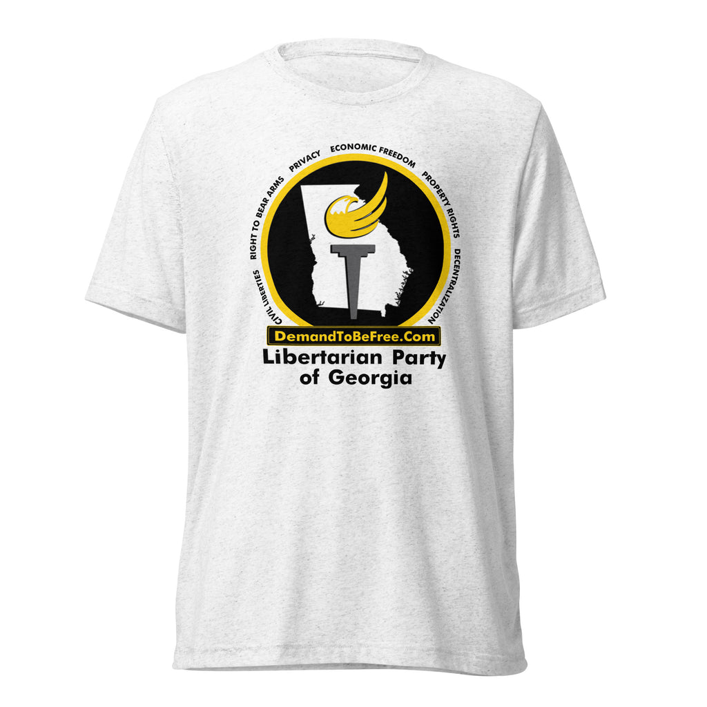 Libertarian Party of Georgia Short sleeve t-shirt