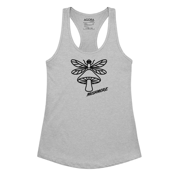 Mushmore Dragonfly Women’s fitted racerback tank top