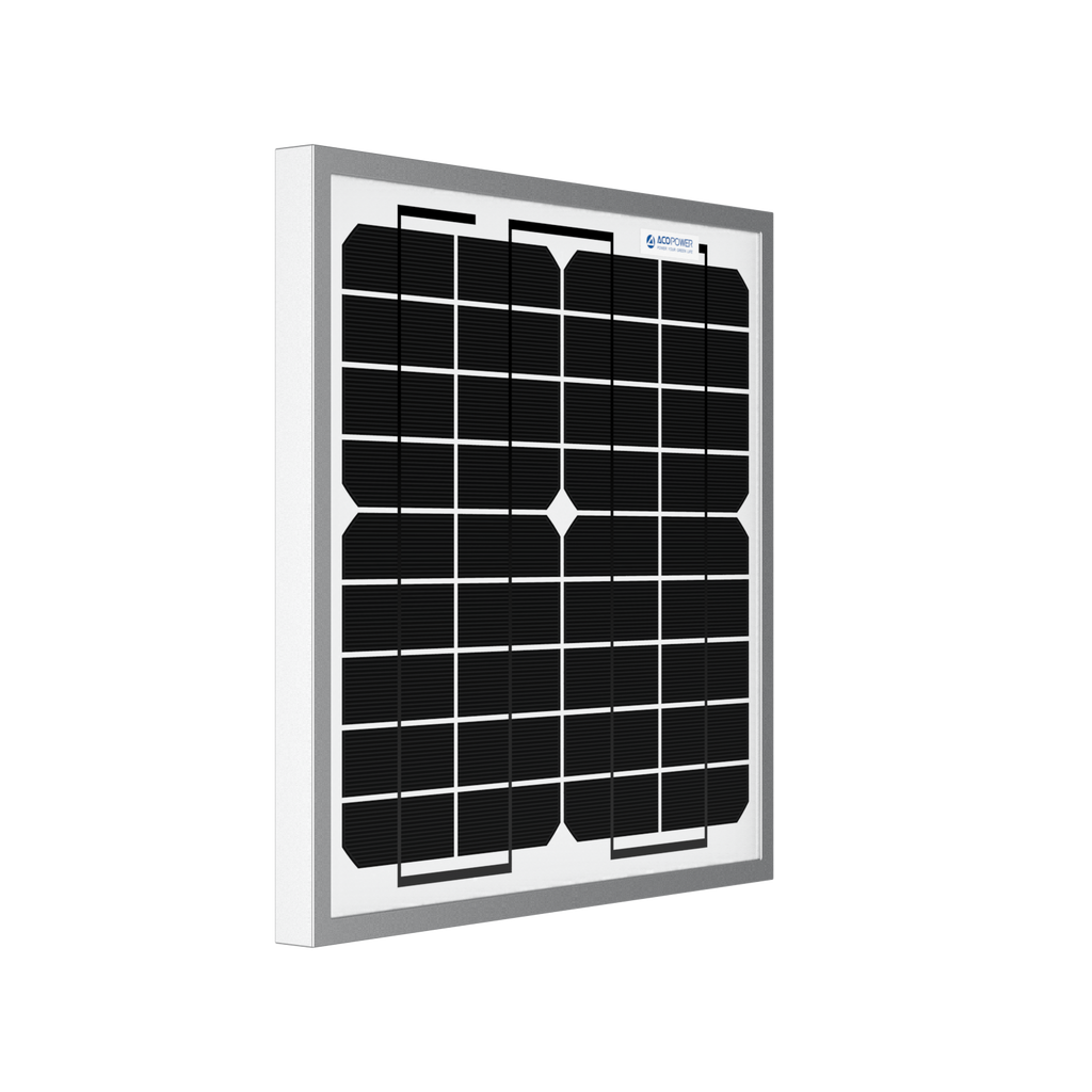 10 Watts Mono Solar Panel, 12V by ACOPOWER - Proud Libertarian - ACOPOWER