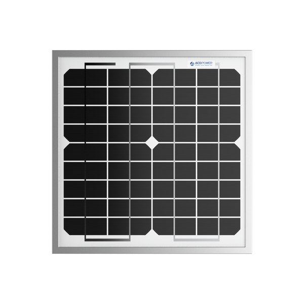 10 Watts Mono Solar Panel, 12V by ACOPOWER - Proud Libertarian - ACOPOWER