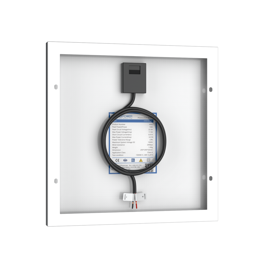 10 Watts Mono Solar Panel, 12V by ACOPOWER - Proud Libertarian - ACOPOWER