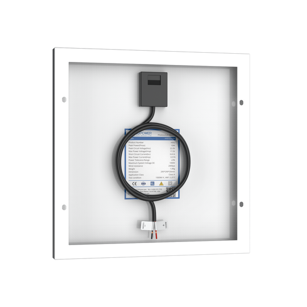 10 Watts Mono Solar Panel, 12V by ACOPOWER - Proud Libertarian - ACOPOWER