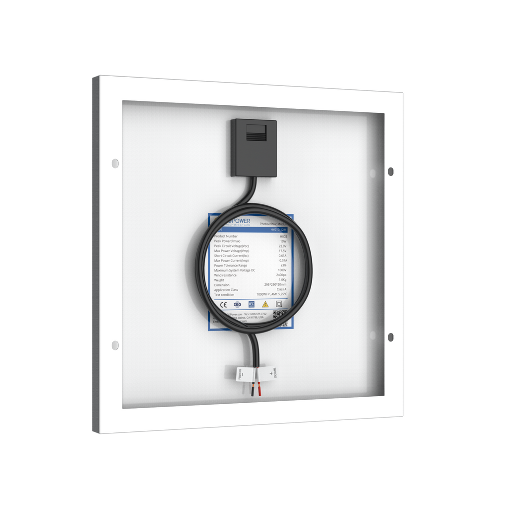 10 Watts Mono Solar Panel, 12V by ACOPOWER - Proud Libertarian - ACOPOWER