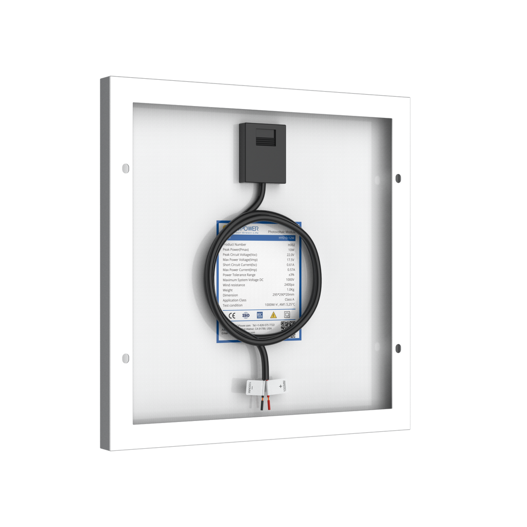 10 Watts Mono Solar Panel, 12V by ACOPOWER - Proud Libertarian - ACOPOWER