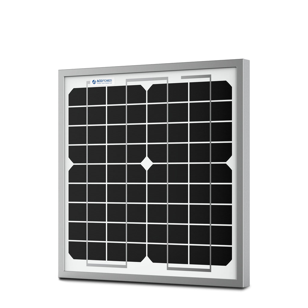10 Watts Mono Solar Panel, 12V by ACOPOWER - Proud Libertarian - ACOPOWER