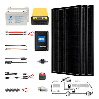 300W Mono Black RV Solar System by ACOPOWER - Proud Libertarian - ACOPOWER