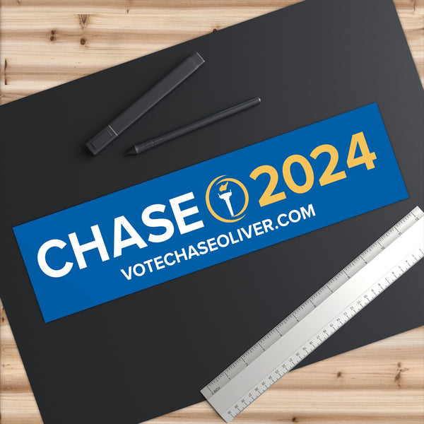 Chase Oliver for President 2024 Bumper Sticker