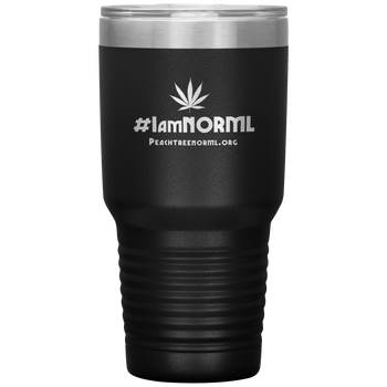 #IAmNORML Tumbler 30z - Proud Libertarian - Peachtree NORML