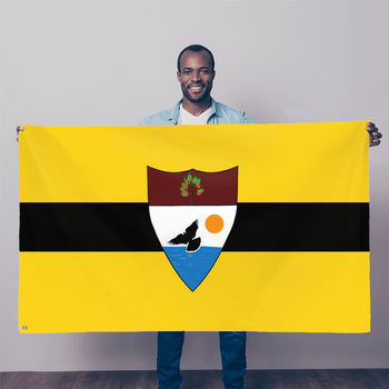 Liberland Single Sided Flag - Proud Libertarian - Proud Libertarian