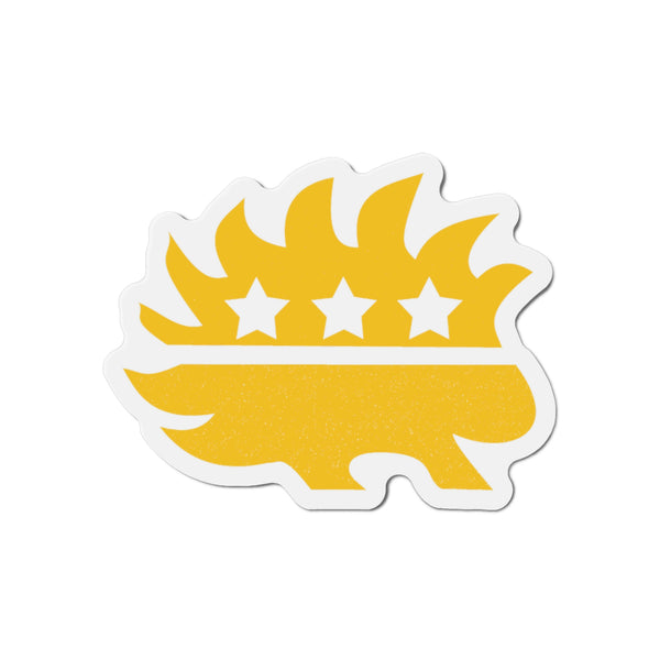 LP Porcupine Die-Cut Magnets - Proud Libertarian - Printify