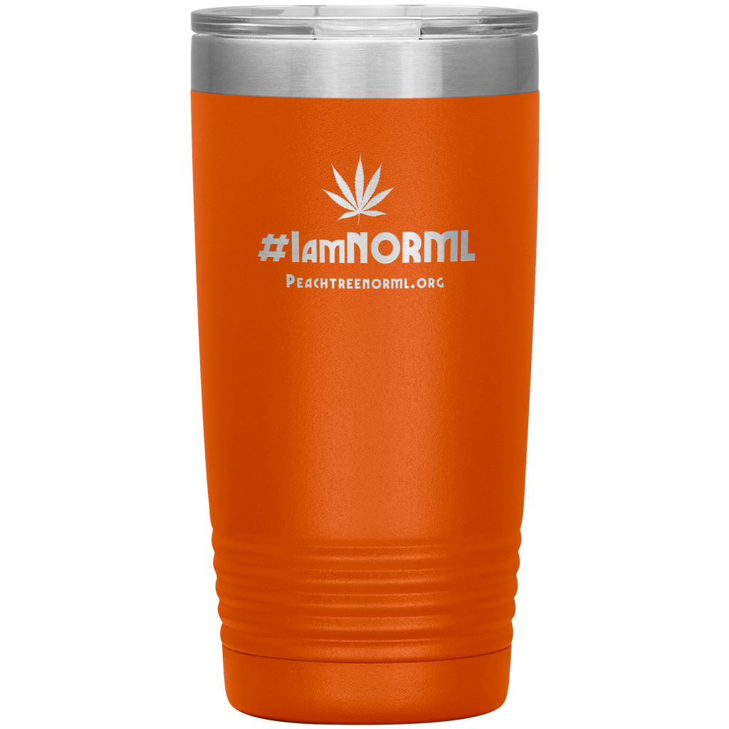 #IAmNORML Tumbler 20z - Proud Libertarian - Peachtree NORML