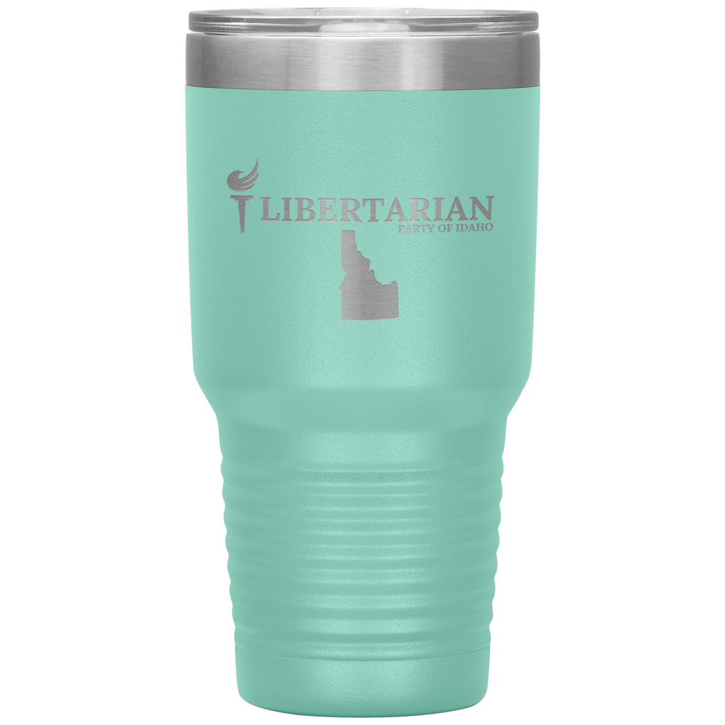 Libertarian Party of Idaho Tumbler 30oz - Proud Libertarian - Libertarian Party of Idaho