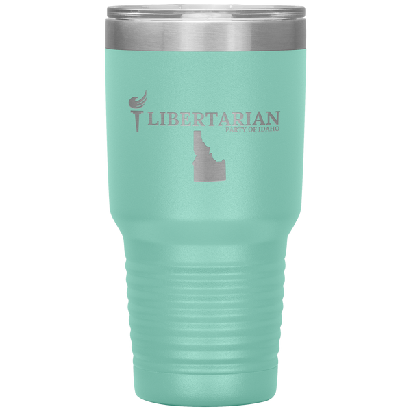 Libertarian Party of Idaho Tumbler 30oz - Proud Libertarian - Libertarian Party of Idaho