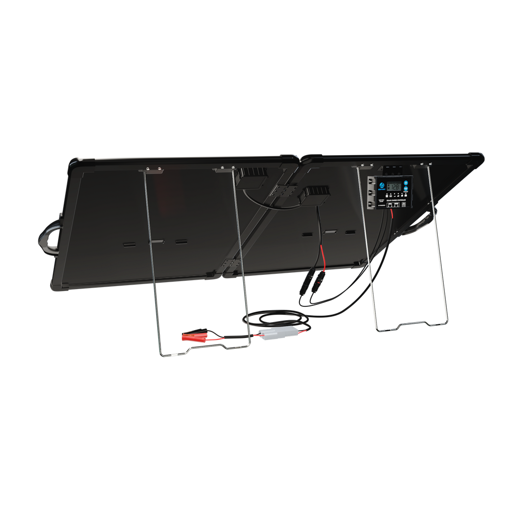 PLK 120W Portable Solar Panel Kit Lightweight Briefcase by ACOPOWER - Proud Libertarian - ACOPOWER