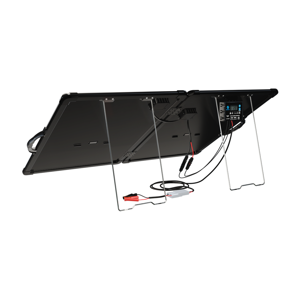 PLK 120W Portable Solar Panel Kit Lightweight Briefcase by ACOPOWER - Proud Libertarian - ACOPOWER