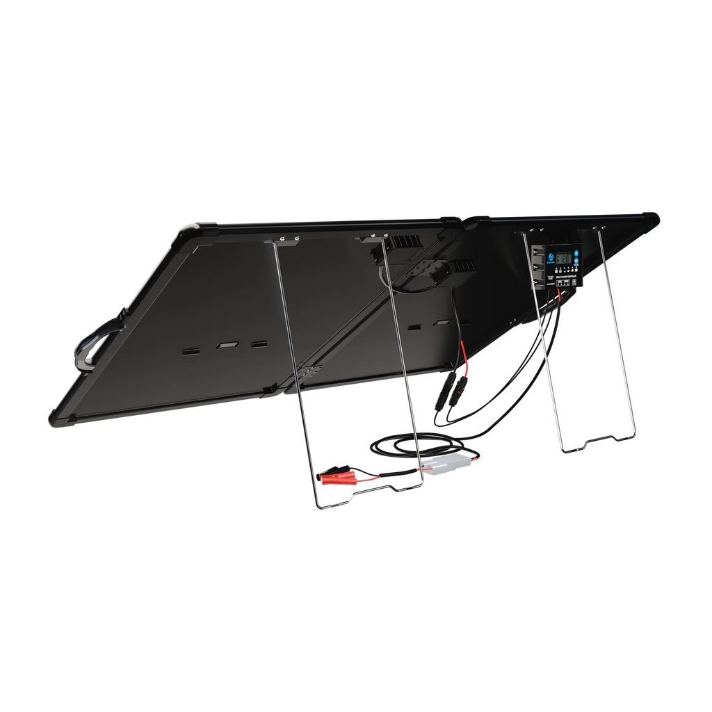 PLK 120W Portable Solar Panel Kit Lightweight Briefcase by ACOPOWER - Proud Libertarian - ACOPOWER