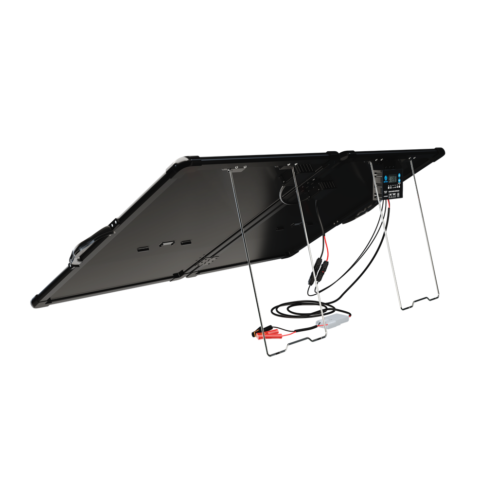 PLK 120W Portable Solar Panel Kit Lightweight Briefcase by ACOPOWER - Proud Libertarian - ACOPOWER