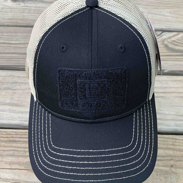 Low Profile Mesh-Back Hat with Patch Panel - Proud Libertarian - Proud Libertarian