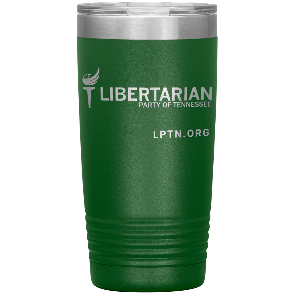 Libertarian Party of Tennessee 20oz Tumbler - Proud Libertarian - Libertarian Party of Tennessee
