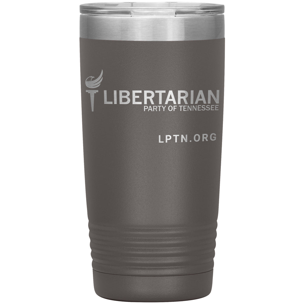 Libertarian Party of Tennessee 20oz Tumbler - Proud Libertarian - Libertarian Party of Tennessee