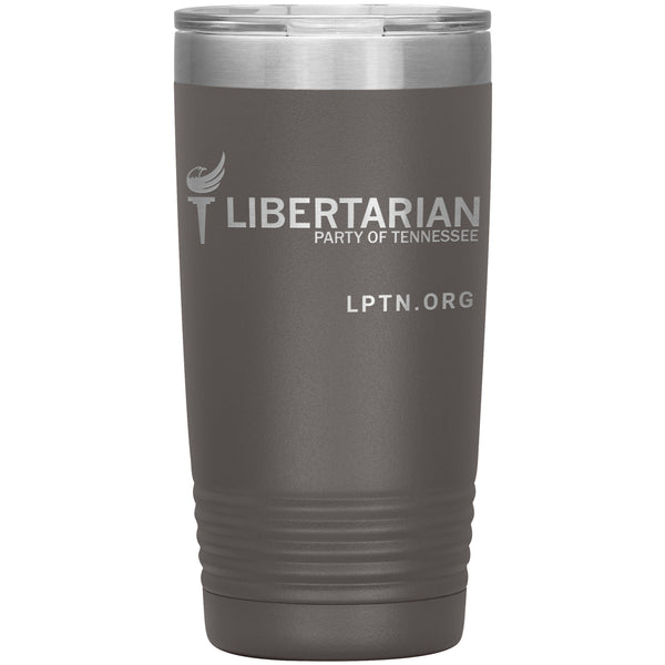 Libertarian Party of Tennessee 20oz Tumbler - Proud Libertarian - Libertarian Party of Tennessee