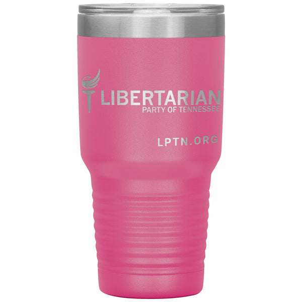 Libertarian Party of Tennessee 30oz Tumbler - Proud Libertarian - Libertarian Party of Tennessee