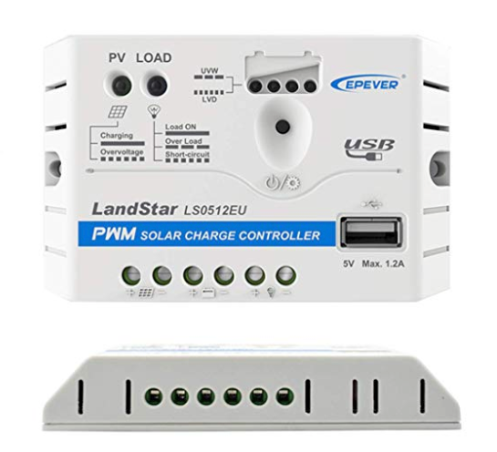 15W 12V Solar Charger Kit, 5A Charge Controller with Alligator Clips by ACOPOWER - Proud Libertarian - ACOPOWER