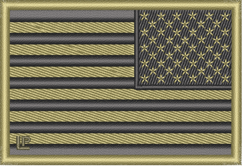 Historical Flag Morale Patch - Proud Libertarian - Proud Libertarian