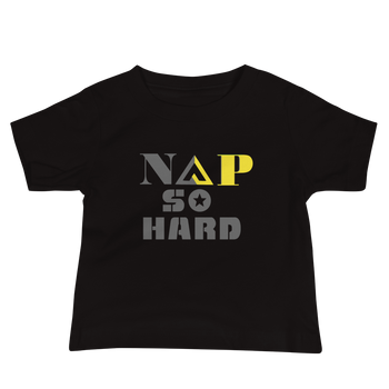 NAP SO HARD Baby Jersey Short Sleeve Tee - Proud Libertarian - Rachael Revolution