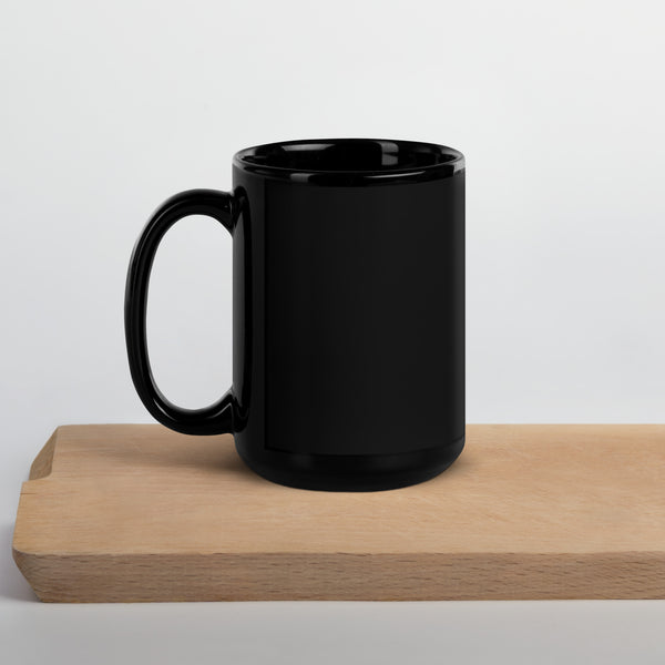 Listen to your own Conscience Black Glossy Mug - Proud Libertarian - NewStoics