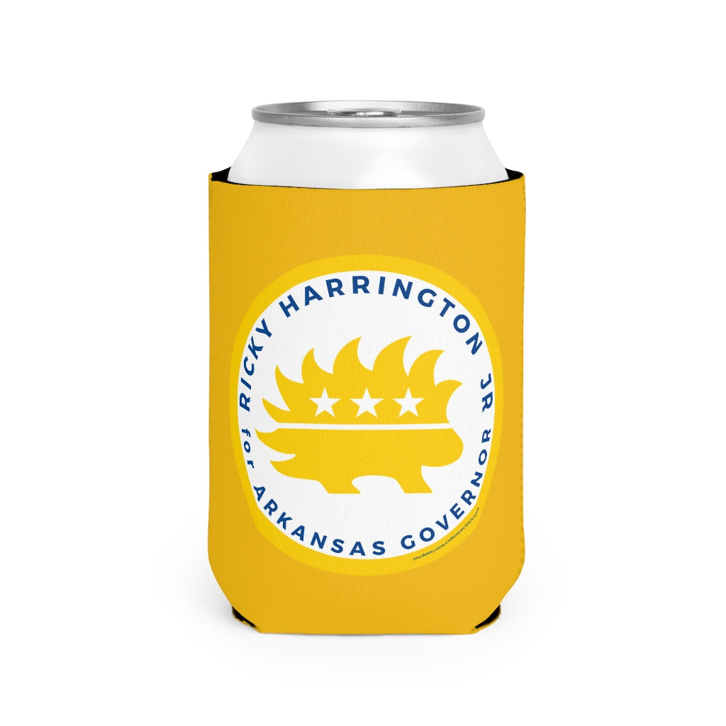 Ricky Harrington for Governor Arkansas Can Cooler Sleeve - Proud Libertarian - Ricky Harrington