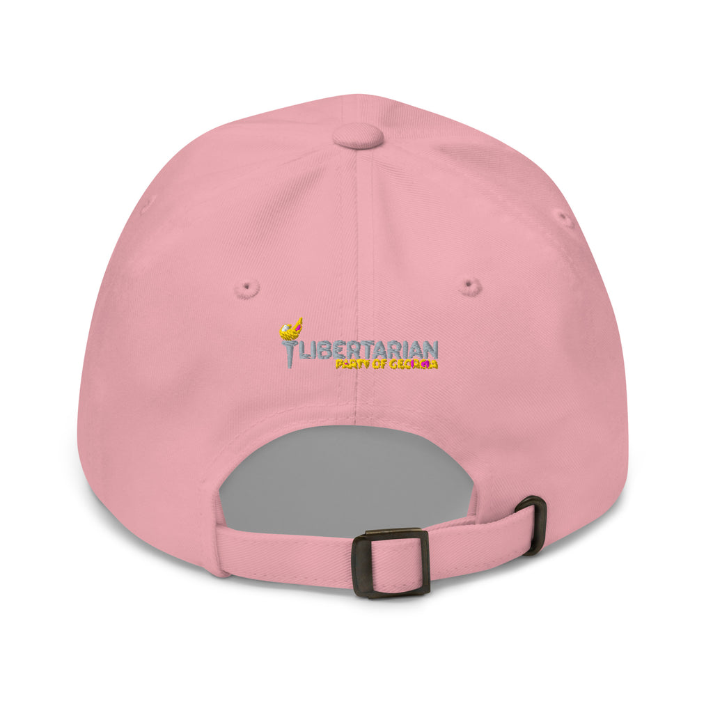 Libertarian Party of Georgia Dad hat - Proud Libertarian - Libertarian Party of Georgia