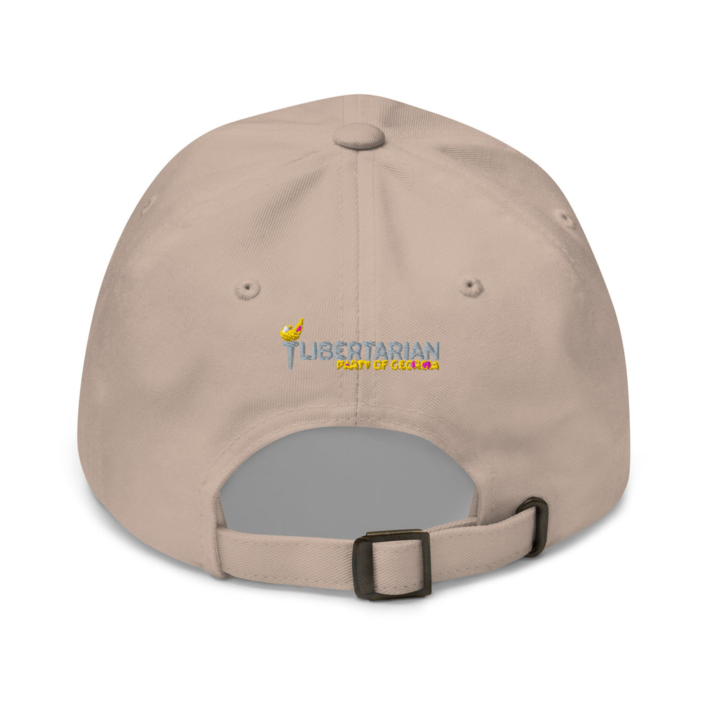 Libertarian Party of Georgia Dad hat - Proud Libertarian - Libertarian Party of Georgia