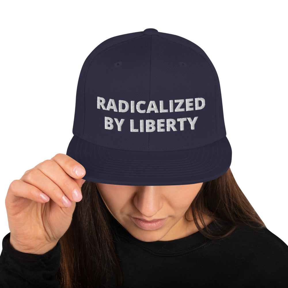 Radicalized by Liberty Snapback Hat - Proud Libertarian - The Brian Nichols Show