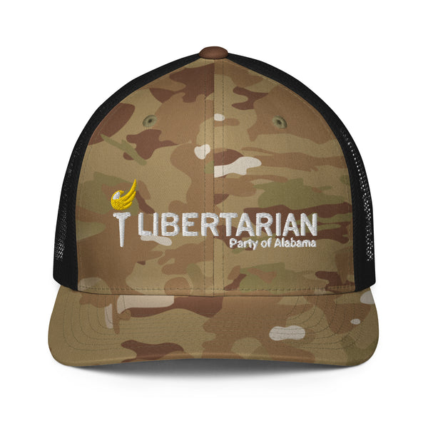 Libertarian Party of Alabama Closed-back trucker cap - Proud Libertarian - Libertarian Party of Alabama